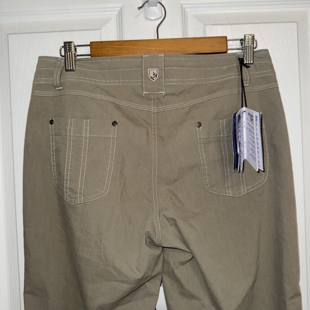 NEW Kuhl Women’s Kurve Pants Size 10 Reg Vintage Patina Dye Green Hiking Outdoor - Picture 5 of 10